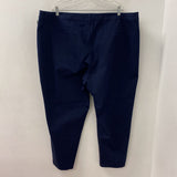 TALBOTS WOMEN'S PLUS BOTTOM navy 24W