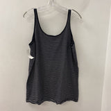 sejour WOMEN'S PLUS TOP black white 3X