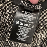 NIC+ZOE WOMEN'S PLUS TOP black white mix 3X