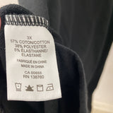 ACTIVEZONE essentials WOMEN'S PLUS DRESS black 3X