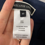 MELANIE LYNE WOMEN'S PANTS navy 10