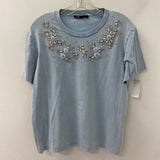 MAJE WOMEN'S T-SHIRT blue M/2