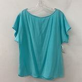 lilly pulitzer WOMEN'S BLOUSE/SHIRT aqua M