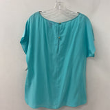 lilly pulitzer WOMEN'S BLOUSE/SHIRT aqua M
