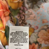 TED BAKER WOMEN'S DRESS blue pink yellow 8/3