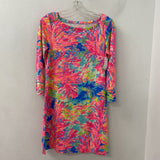 lilly pulitzer WOMEN'S DRESS pink blue green M