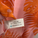 Taj by Sabrina Crippa WOMEN'S DRESS pink orange M