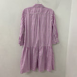 THE SHIRT WOMEN'S DRESS mauve white M