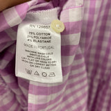 THE SHIRT WOMEN'S DRESS mauve white M