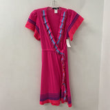 NANETTE LEPORE WOMEN'S DRESS pink blue orange M