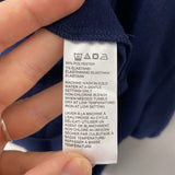 Lord & Taylor WOMEN'S PLUS TOP navy 2X