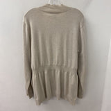 99 jane street WOMEN'S PLUS TOP beige 2X