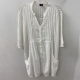 WOMEN'S PLUS TOP white Plus 1