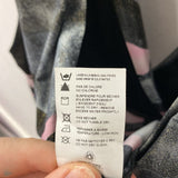 WOMEN'S PLUS DRESS pink grey metallic 20