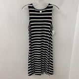 OLD NAVY WOMEN'S DRESS white black stripe S