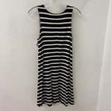 OLD NAVY WOMEN'S DRESS white black stripe S