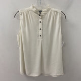 ELLEN TRACY WOMEN'S BLOUSE/SHIRT ivory M