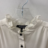 ELLEN TRACY WOMEN'S BLOUSE/SHIRT ivory M