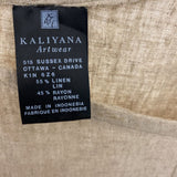 KALIYANA WOMEN'S TOP oatmeal M