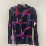 ROCK 'N KARMA WOMEN'S TOP black multi S