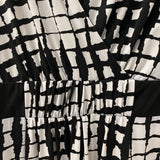 LANE BRYANT WOMEN'S PLUS DRESS white black print 18/20