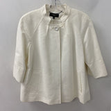TALBOTS WOMEN'S BLAZER/JACKET white 14P
