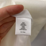 TALBOTS WOMEN'S BLAZER/JACKET white 14P