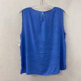 JNY jones new york WOMEN'S TANK/CAMI blue chevron print 16