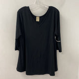ORANGE WOMEN'S T-SHIRT black L