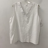 WOMEN'S PLUS TOP white XXXL