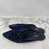 ZARA WOMEN'S FOOTWEAR navy 38