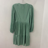 H&M WOMEN'S DRESS frosted mint XS