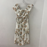 WILFRED WOMEN'S DRESS white multi floral L