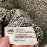 ROOTS WOMEN'S CARDIGAN salt & pepper M