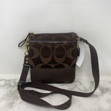 COACH WOMEN'S BAG brown jacqiard