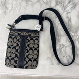 COACH WOMEN'S BAG white black jacqiard