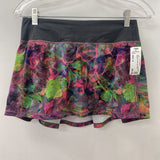 LULULEMON WOMEN'S SKIRT grey multi colour floral 4