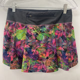 LULULEMON WOMEN'S SKIRT grey multi colour floral 4