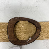 WOMEN'S BELT straw,brown