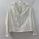 H&M WOMEN'S BLOUSE/SHIRT wjhite M