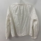 H&M WOMEN'S BLOUSE/SHIRT wjhite M