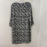 OLSEN WOMEN'S DRESS grey white XL/16