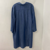 Lord & Taylor WOMEN'S DRESS denim-blue XL