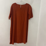 EILEEN FISHER WOMEN'S DRESS orange L