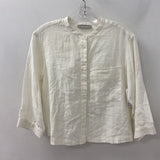 EVERLANE WOMEN'S BLOUSE/SHIRT cream XXS