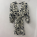 EVER NEW melbourne WOMEN'S DRESS white black 10