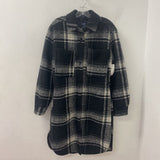 GAP WOMEN'S COAT black grey S