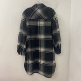 GAP WOMEN'S COAT black grey S