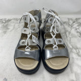 DROMEDARIS WOMEN'S SANDALS silver 38