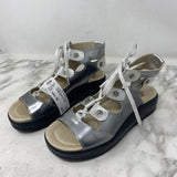DROMEDARIS WOMEN'S SANDALS silver 38